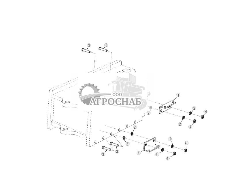 Детали крепления без переднего скарификатора - ST815823 692.jpg